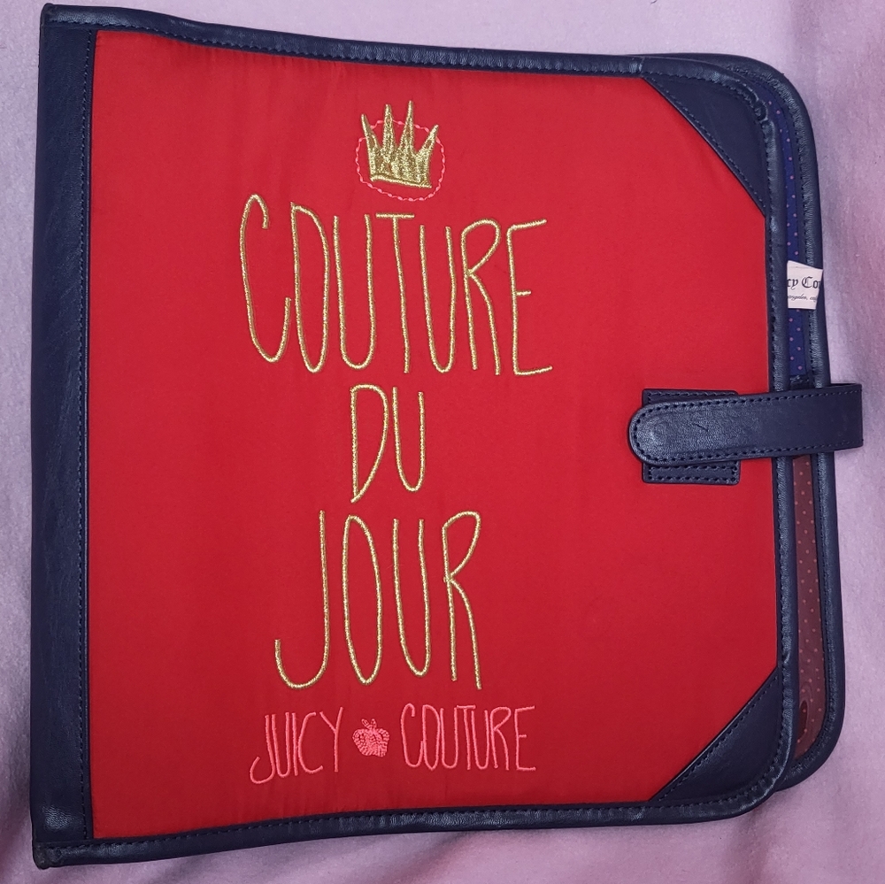 Juicy Couture Binder